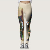 De Schotse clan Logan van R.R. McIan Leggings (Voorkant)