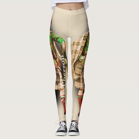 De Schotse clan MacPherson van R.R. McIan Leggings (Voorkant)