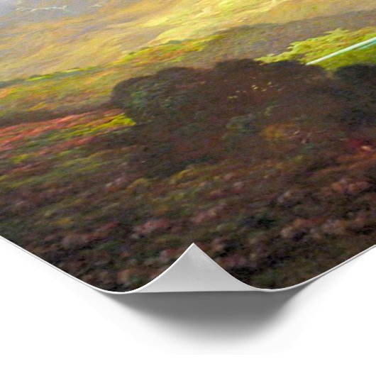 De Schotse Hoogland Poster (Hoek)