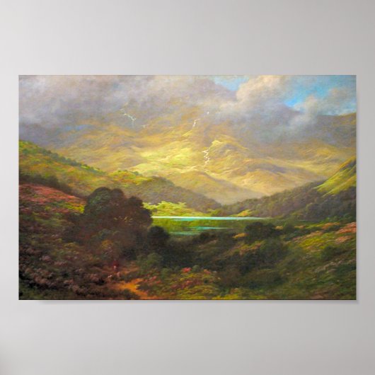 De Schotse Hoogland Poster (Voorkant)