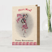 De Schotse Kaart van de Verjaardag (Voorkant)