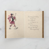 De Schotse Kaart van de Verjaardag (Binnen)