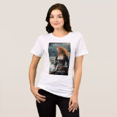 De Schotse Meisje Tri-Blend Shirt (Voorkant volledig)