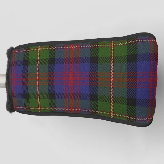 De Schotse Plaid van het Geruite Schotse wollen Golfheadcover (Voorkant)