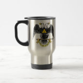 de Schotse Rite Zwart Eagle van de 32ste Graad Reisbeker (Links)