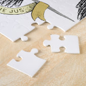 de Schotse Rite Zwart Eagle van de 33ste Graad Legpuzzel (Zijkant)