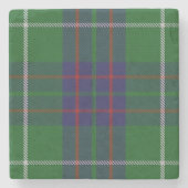 De Schotse taverne MacIntyre Tartan Stenen Onderzetter (Voorkant)