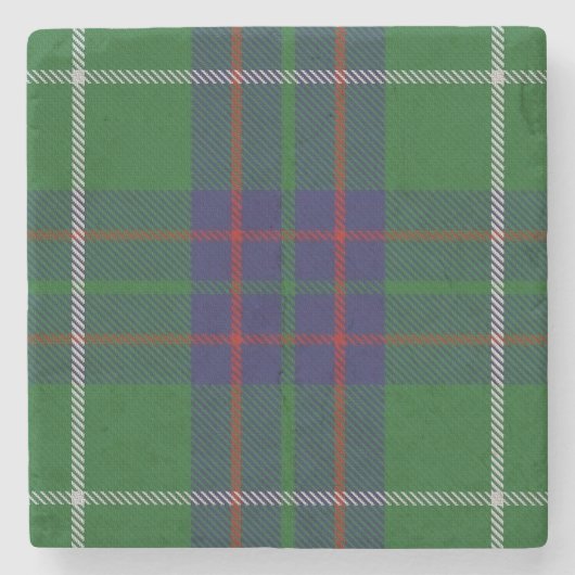 De Schotse taverne MacIntyre Tartan Stenen Onderzetter (Voorkant)
