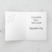 De Schotse Vergunning van Terrier Licker Kaart (Binnen)