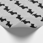 De Schotse Vrienden van Terrier op Stip Cadeaupapier (Hoek)