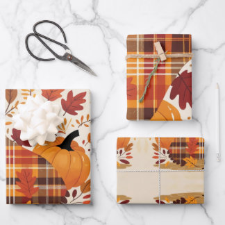 De Schotsgeruite Kalkoenwals Inpakpapier Vel