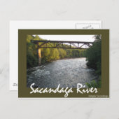 De Schraag van de trein Briefkaart (Voorkant / Achterkant)