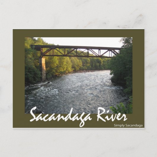 De Schraag van de trein Briefkaart (Voorkant)