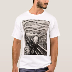 De Schreeuw (1895) door Edvard Munch T-shirt
