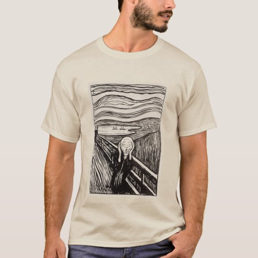 De Schreeuw 2 van Munch T-shirt (Voorkant)
