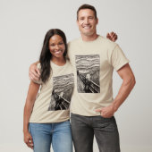 De Schreeuw 2 van Munch T-shirt (Unisex)