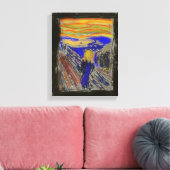 De Schreeuw Canvas Afdruk (Insitu (Woonkamer))