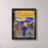 De Schreeuw Canvas Afdruk (Voorkant)