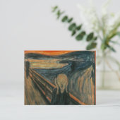 De Schreeuw - Edvard Munch Briefkaart (Staand voorkant)