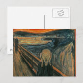De Schreeuw - Edvard Munch Briefkaart (Voorkant / Achterkant)