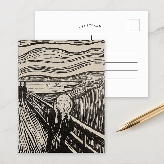 De Schreeuw | Edvard Munch Briefkaart