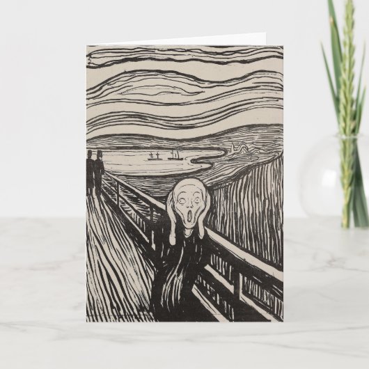 De Schreeuw | Edvard Munch Kaart (Voorkant)