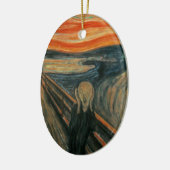 De Schreeuw - Edvard Munch Keramisch Ornament (Links)