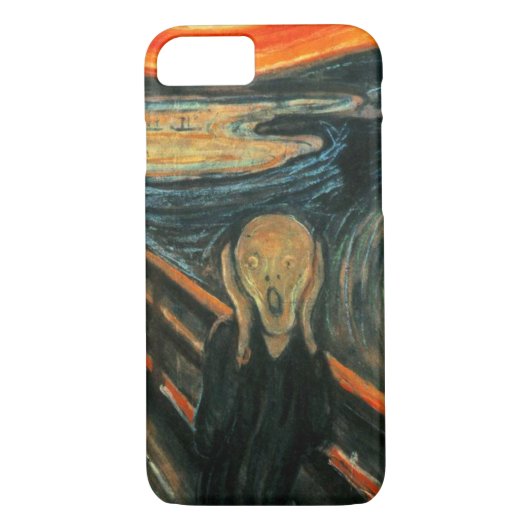 De schreeuw Edvard Munch moderne expressionistisch Case-Mate iPhone Case (Achterkant)