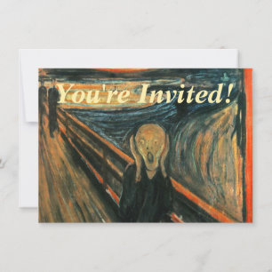 De schreeuw Edvard Munch moderne expressionistisch Kaart