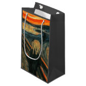 De schreeuw Edvard Munch moderne expressionistisch Klein Cadeauzakje (Voorkant Gekanteld)