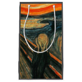 De schreeuw Edvard Munch moderne expressionistisch Klein Cadeauzakje (Voorkant)