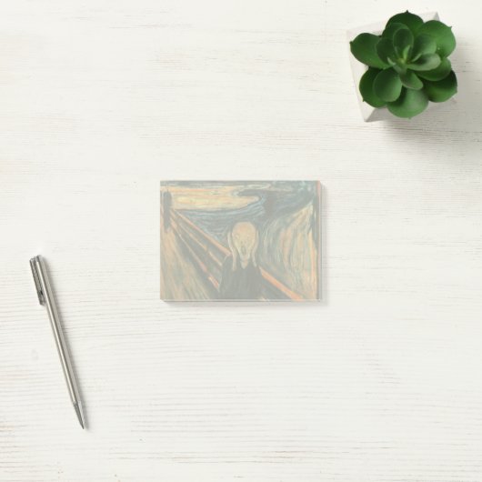 De schreeuw Edvard Munch moderne expressionistisch Post-it® Notes (Kantoor)