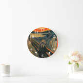De schreeuw Edvard Munch moderne expressionistisch Ronde Klok (Huis)