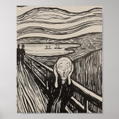 De Schreeuw | Edvard Munch Poster (Voorkant)