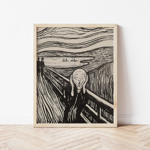 De Schreeuw   Edvard Munch Poster
