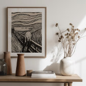 De Schreeuw | Edvard Munch Poster