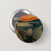 De Schreeuw - Edvard Munch Ronde Button 5,7 Cm (Voorkant /achterkant)