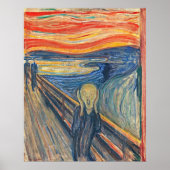 De Schreeuw – Emotionele Kunstposter Poster (Voorkant)