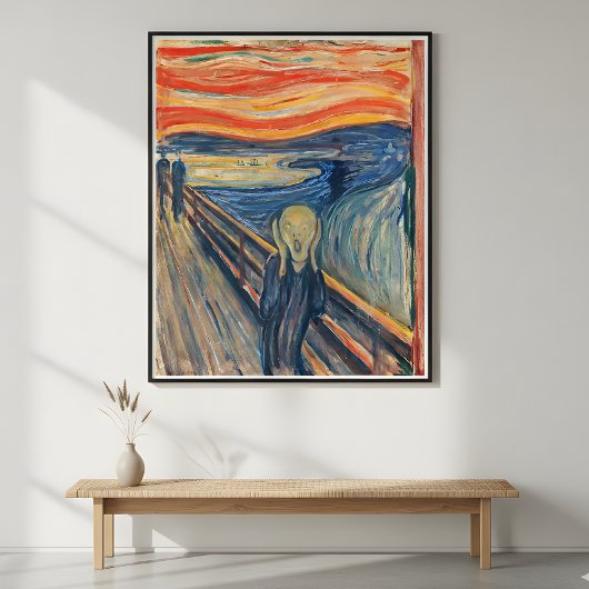 De Schreeuw – Emotionele Kunstposter Poster
