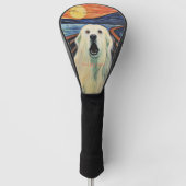 De Schreeuw - Grote Pyreneeën Hond 001 - Pall Munc Golfheadcover (Voorkant)