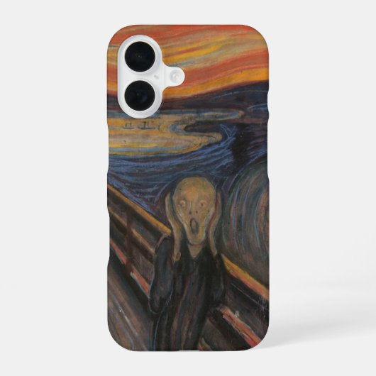 De Schreeuw iPhone 16 Hoesje (Achterkant)