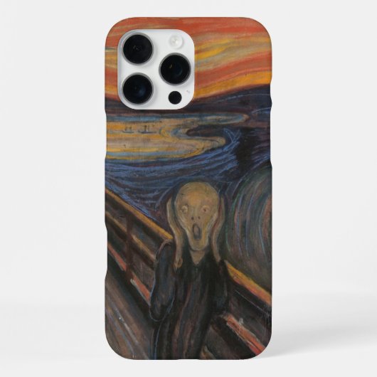 De Schreeuw iPhone Hoesje (Achterkant)