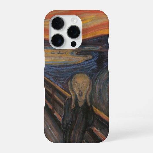 De Schreeuw iPhone Hoesje (Achterkant)