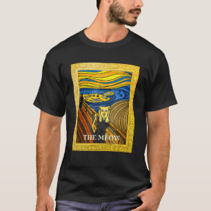 De Schreeuw Schilderij Munch Katten Muizen De Meow T-shirt