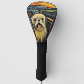 De Schreeuw - Shih Tzu Hond 002 - Pall Munch Golfheadcover (Voorkant)