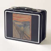 De schreeuw van de natuur door Edvard Munch 1893 (Achterkant)