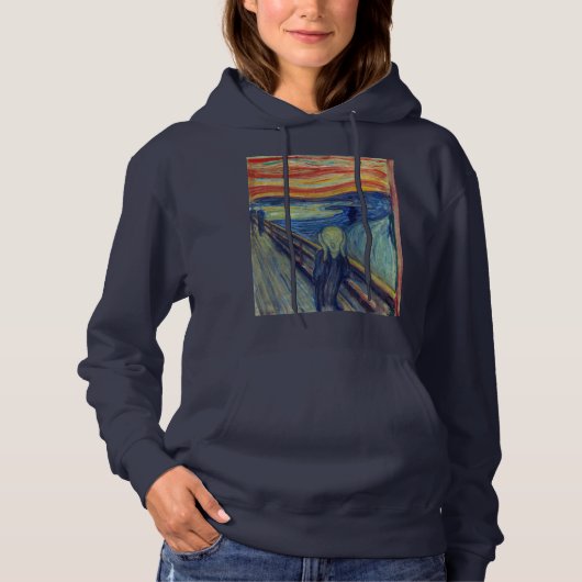 De Schreeuw (van de Natuur) Edvard Munch Hoodie (Voorkant)