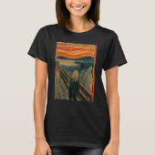 De schreeuw van Edvard Expressionisme Munch Art T-shirt (Voorkant)