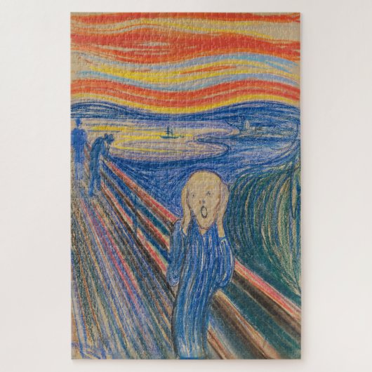 De Schreeuw van Edvard Munch – Klassieke Fijne Kun Legpuzzel (Verticaal)