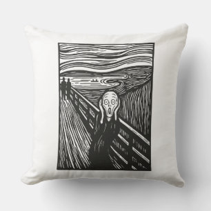 De schreeuw van Edvard Munch Kussen